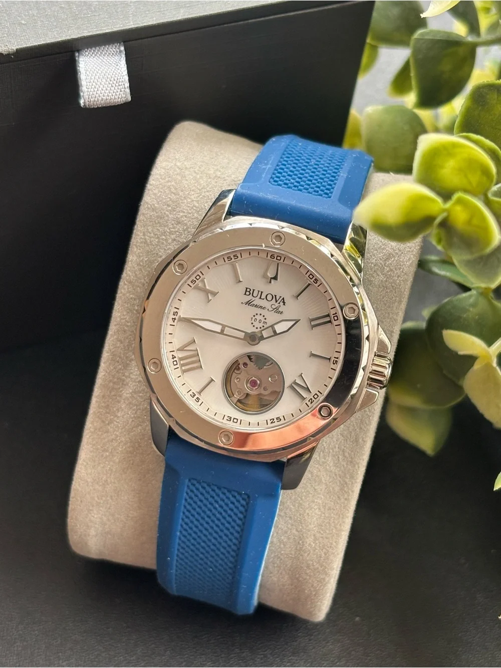 Bulova does clear dial