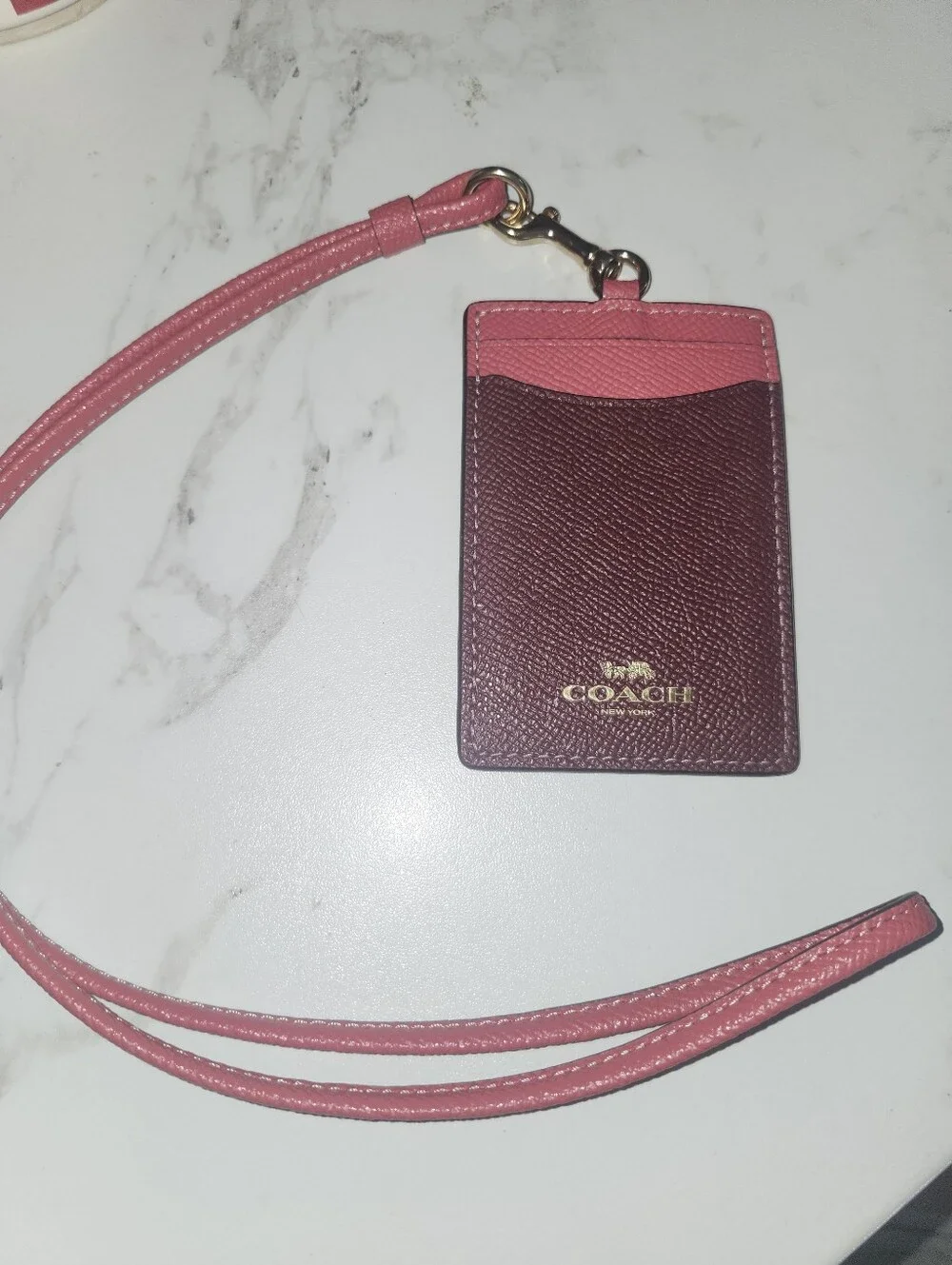 Coach ID Lanyard