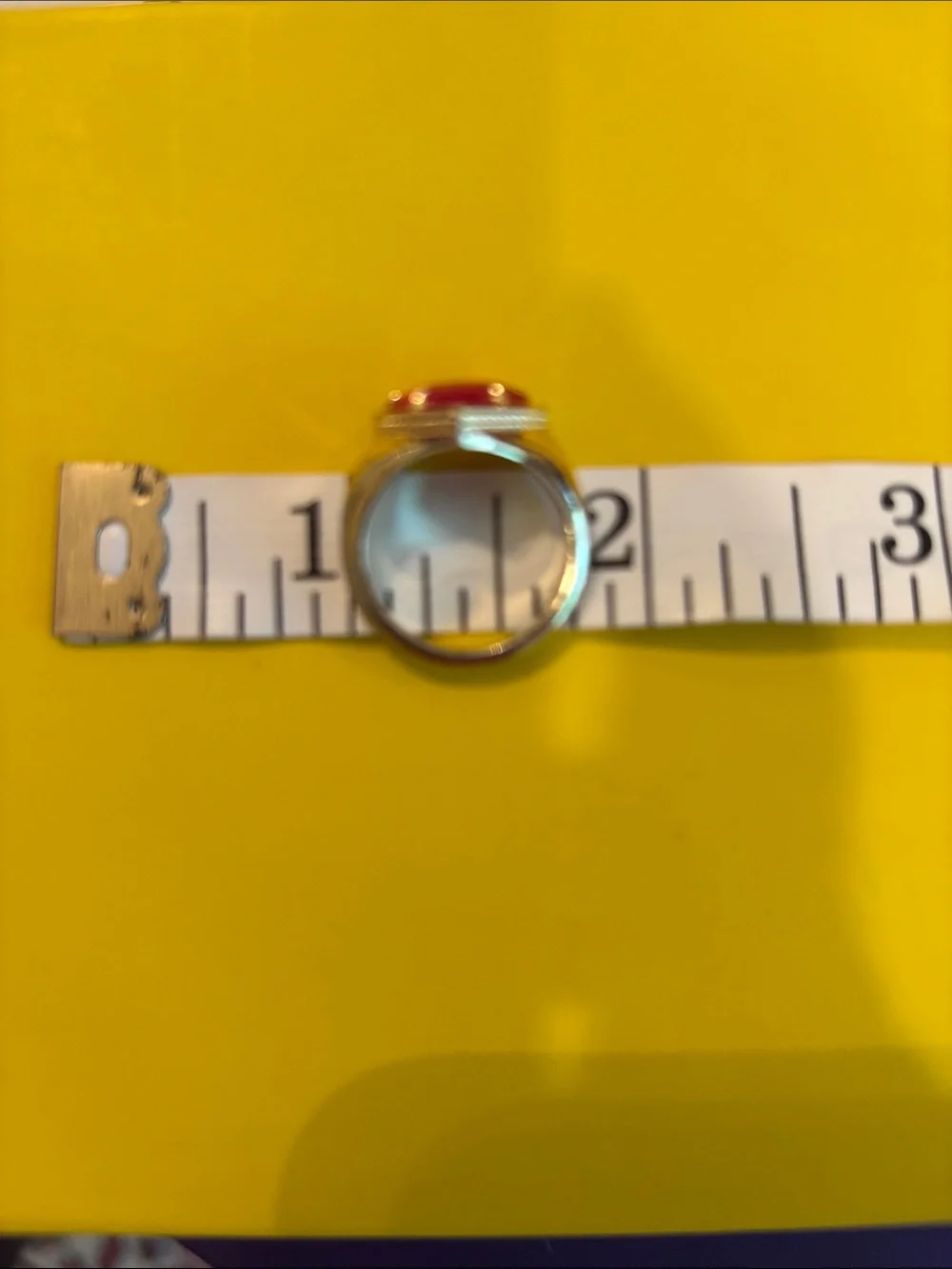 Kendra Scott Hot Pink Heart Enamel Gold Colored Ring Box Included