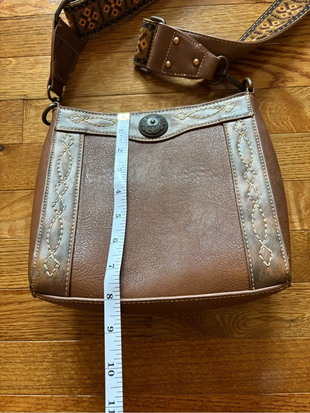 Boot Barn Blazin Roxx Women's Ivy Copper Concho Crossbody Bag - Copper