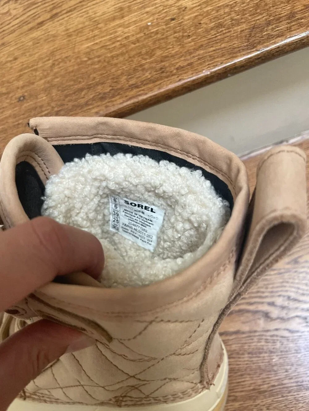 Sorel size boots