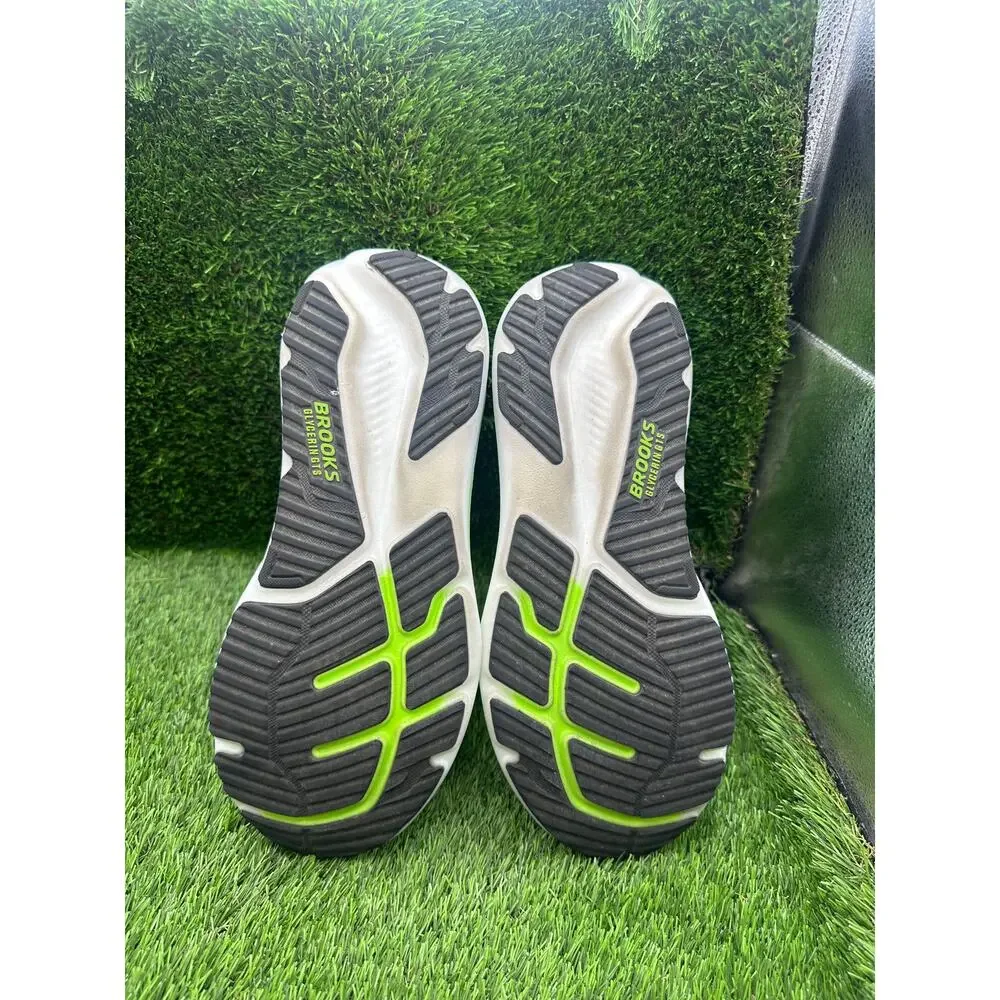 Brooks Glycerin GTS 23 1105031D154 Athletic Shoes Men's 10.5D White Knit Running