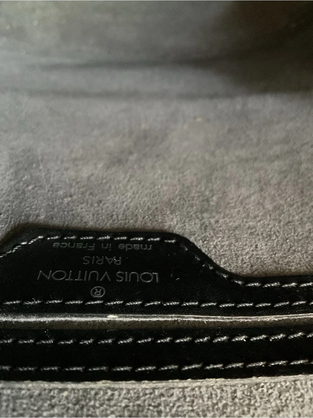Louis Vuitton Saint Jacques Epi Black Shoulder Bag