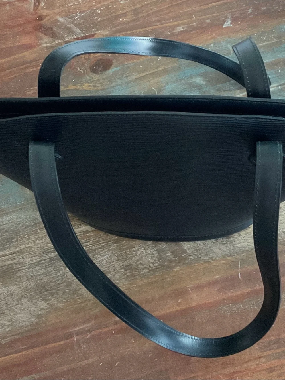 Louis Vuitton Saint Jacques Epi Black Shoulder Bag