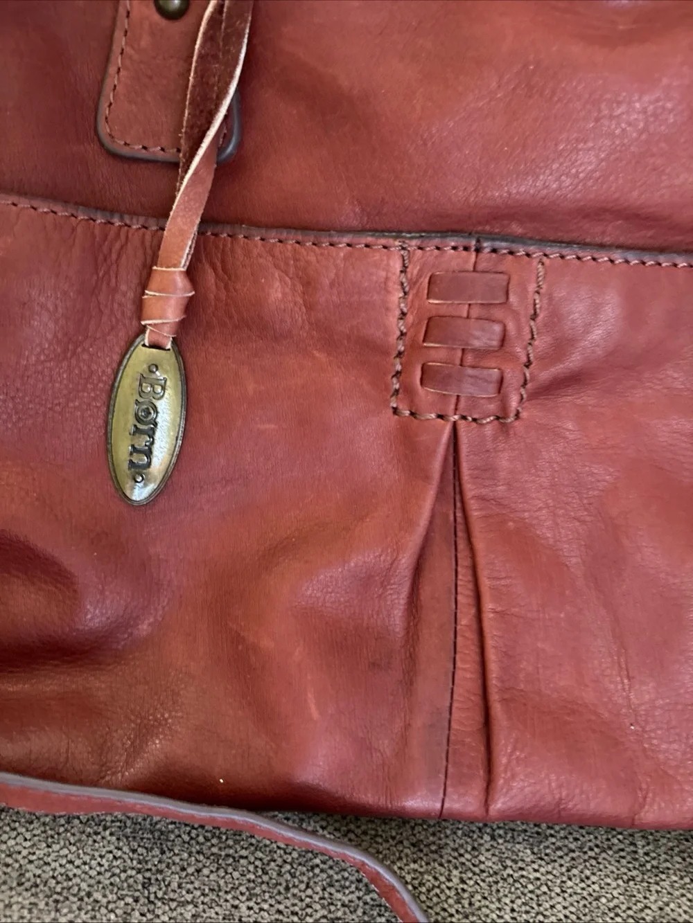 Born leather crossbody