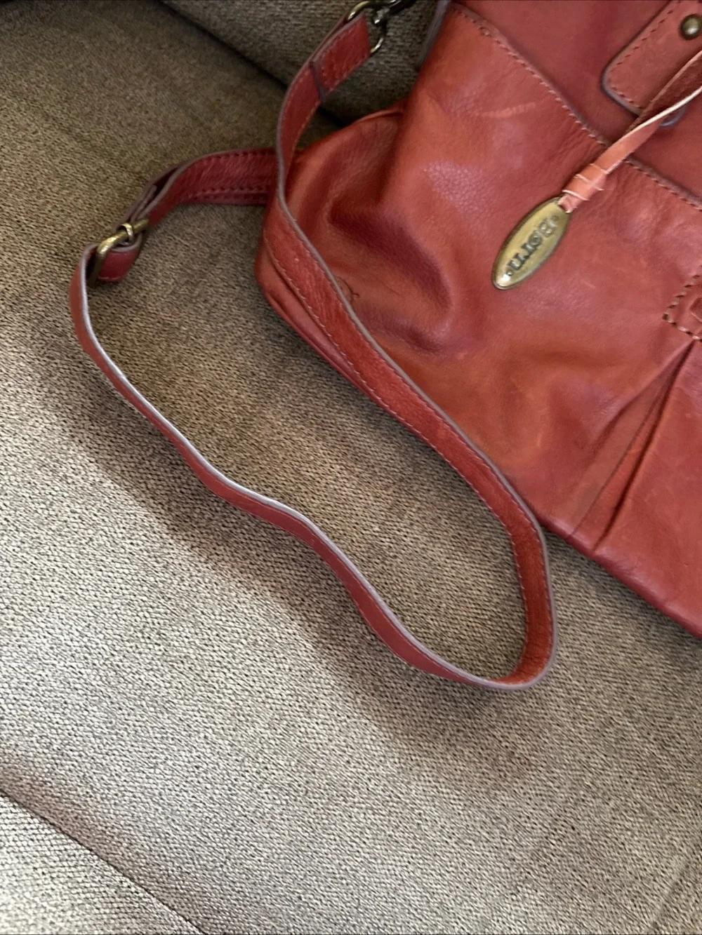 Born leather crossbody