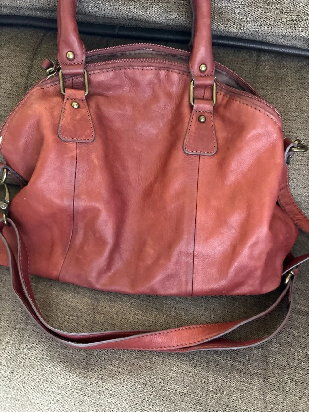 Born leather crossbody