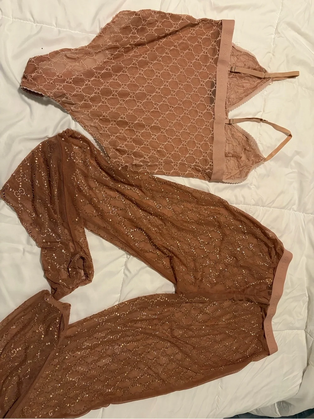 Gucci sheer lace