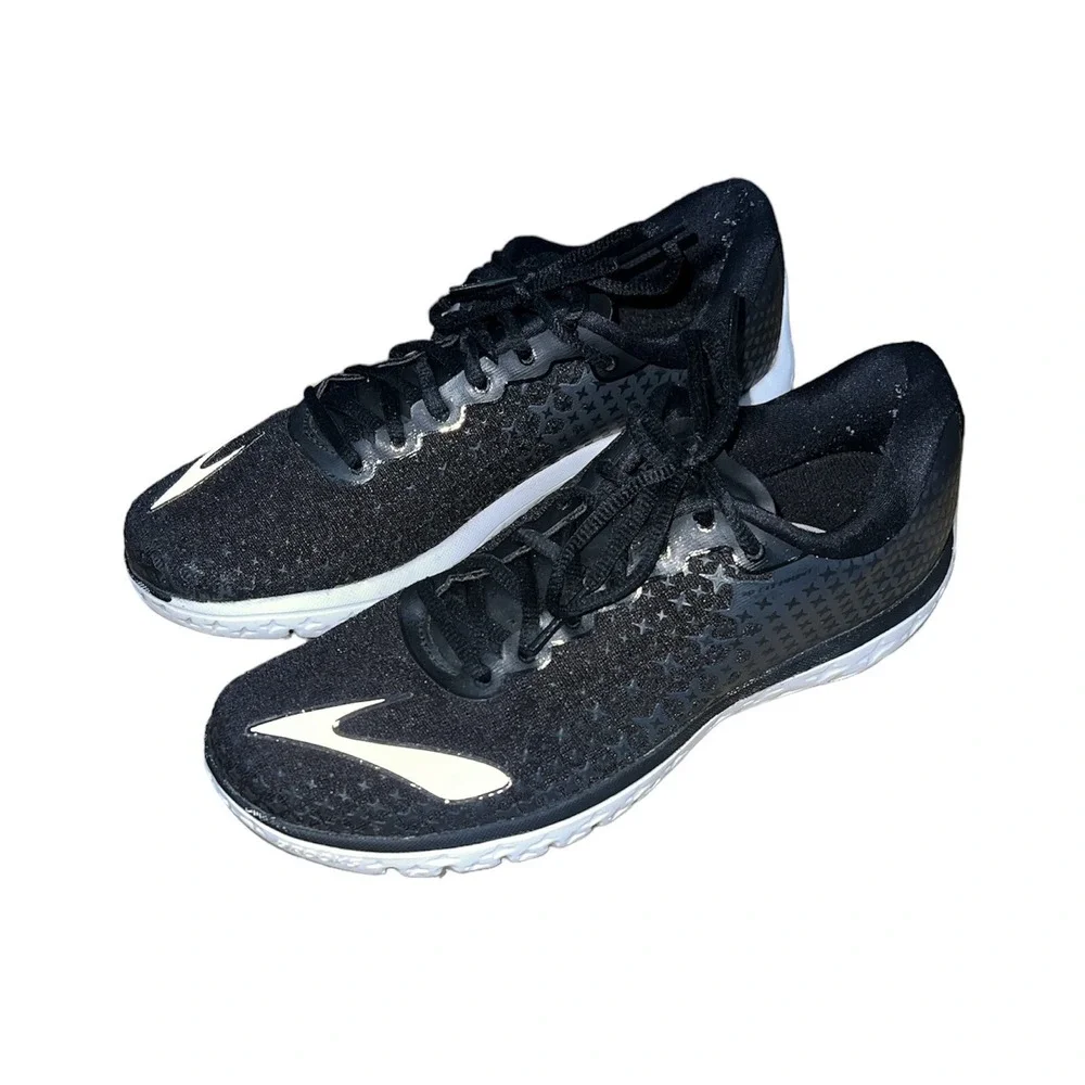 Brooks PureFlow 5 Running Shoes Womens 8.5 Black White 1202071B028 DNA LT