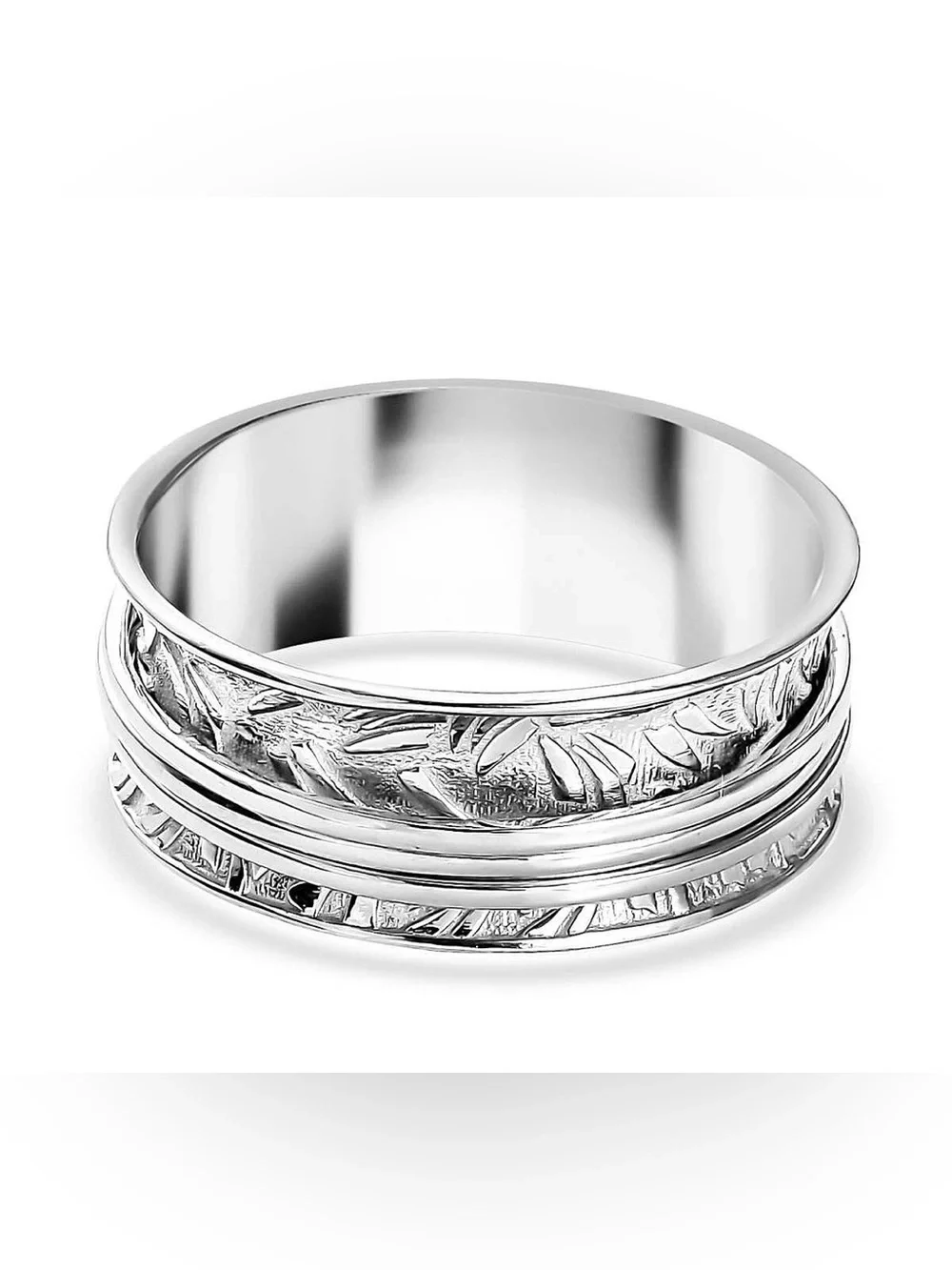 N/A pattern silver