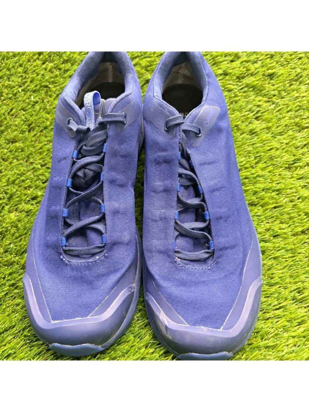 Arc'teryx Aerios FL GTX Womens Size 8 Blue Trail Running Hiking Shoes Sneakers