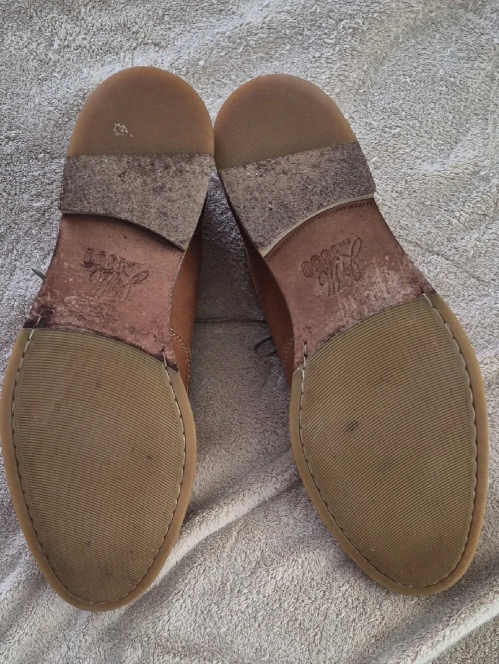 Johnston & Murphy leather wingtip