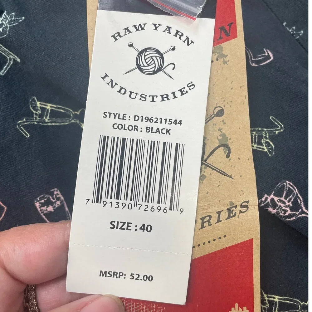 Raw Yarn Industries across 40 inseam