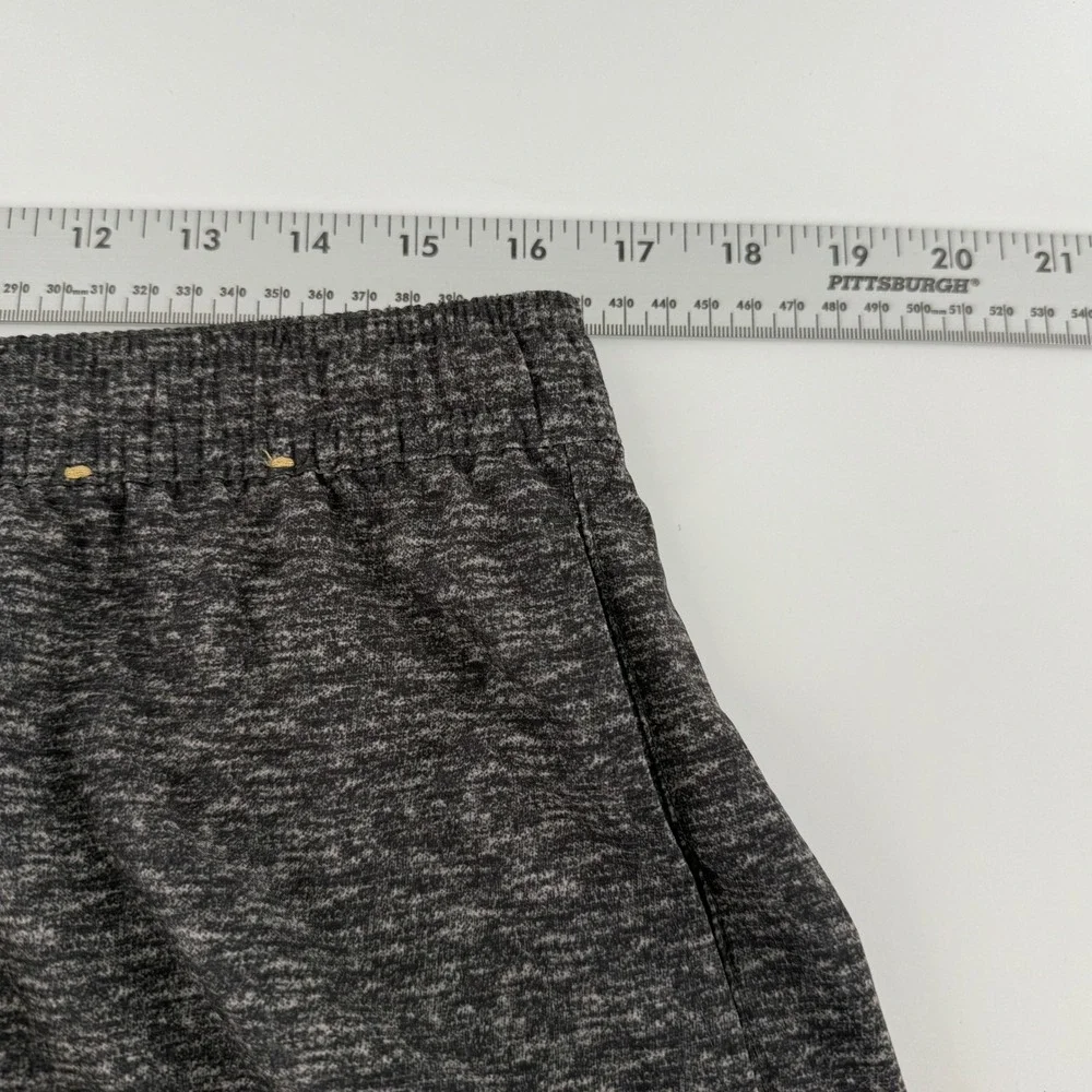 Chubbies Mens XL Grey Heathered 7 Inch Inseam Lined Athletic Gym Shorts