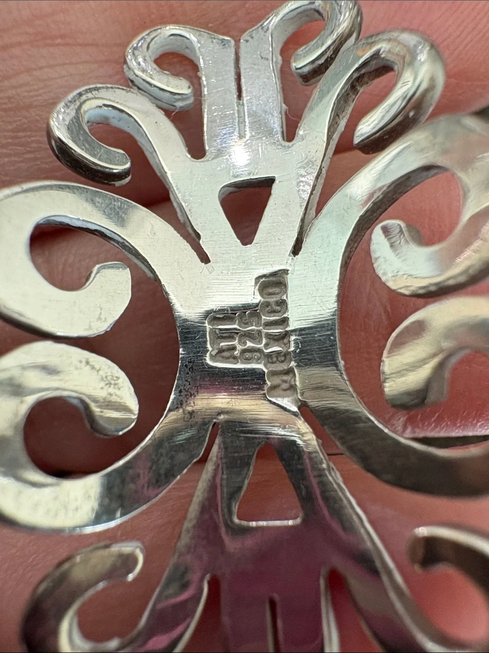Sterling Silver Openwork Filigree Mexico