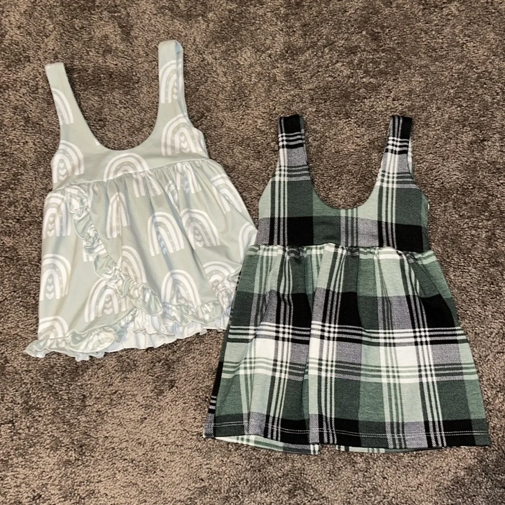Babygirl 18/24m small shop pinafore dress bundle!!