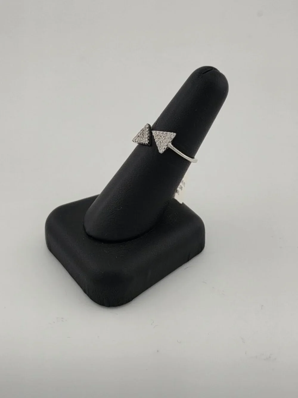 Brand New Sterling Silver 925 Double Triangle Ring