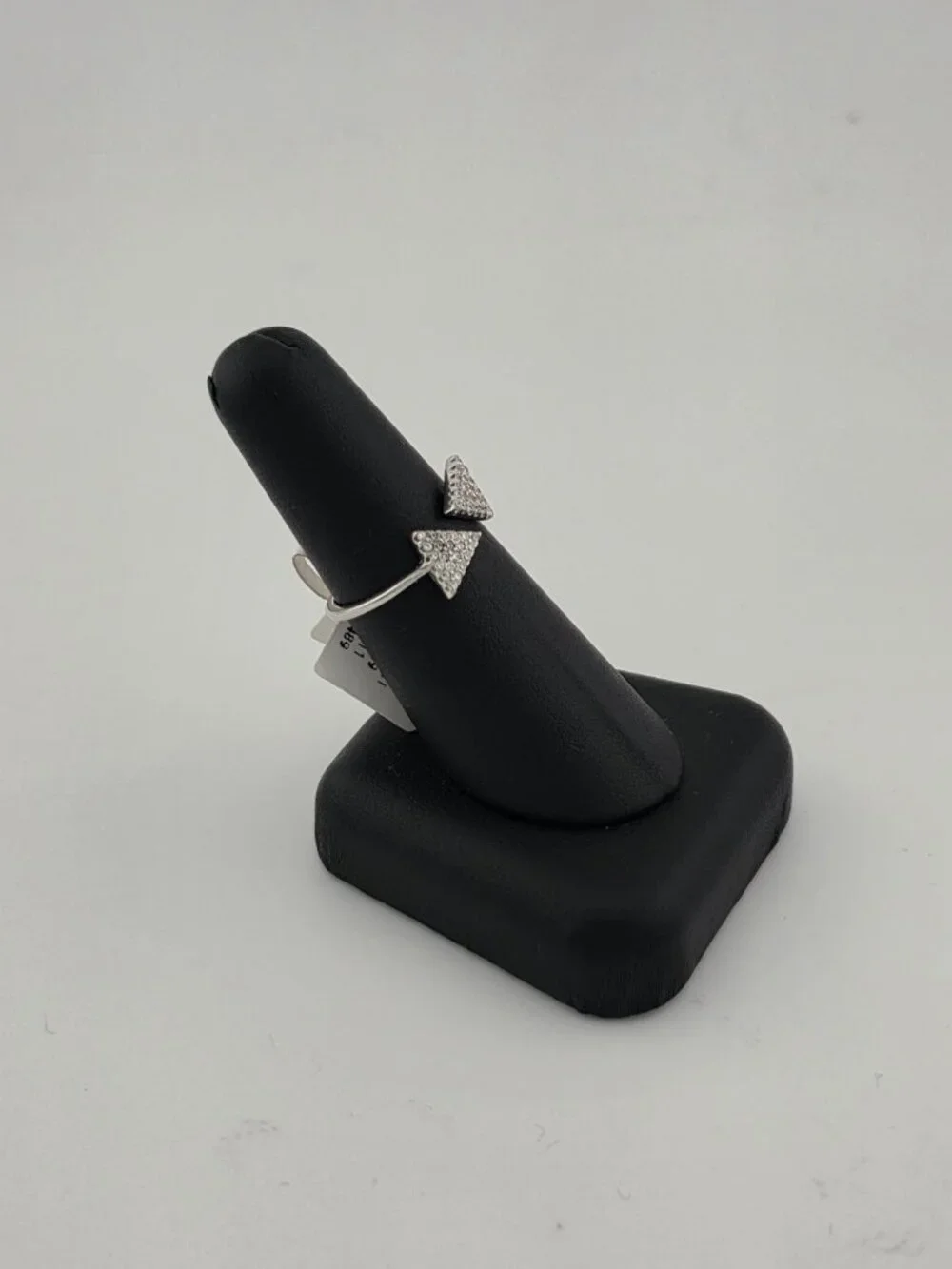 Brand New Sterling Silver 925 Double Triangle Ring