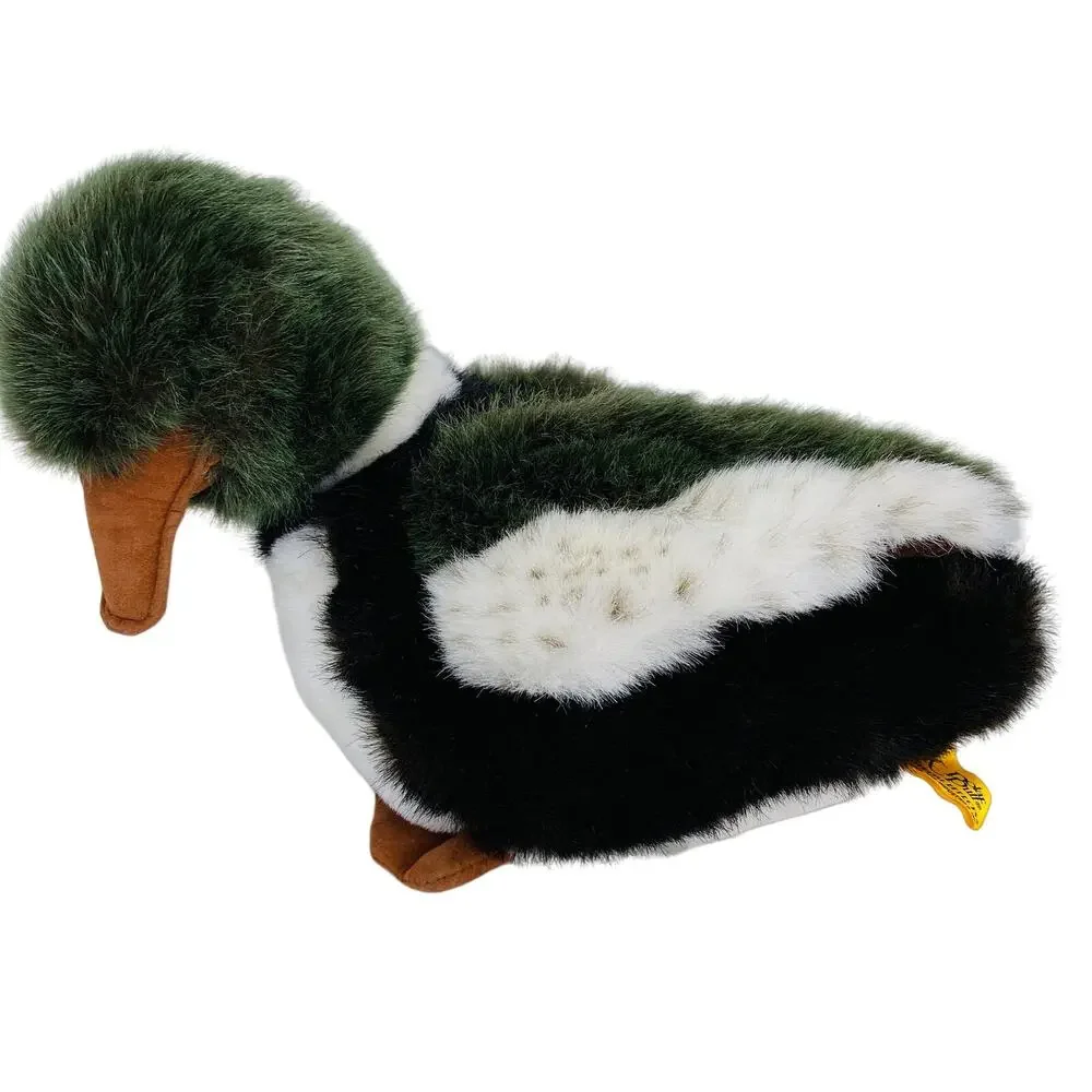 Vintage 24K Polar Puff Stuffed Duck Plush