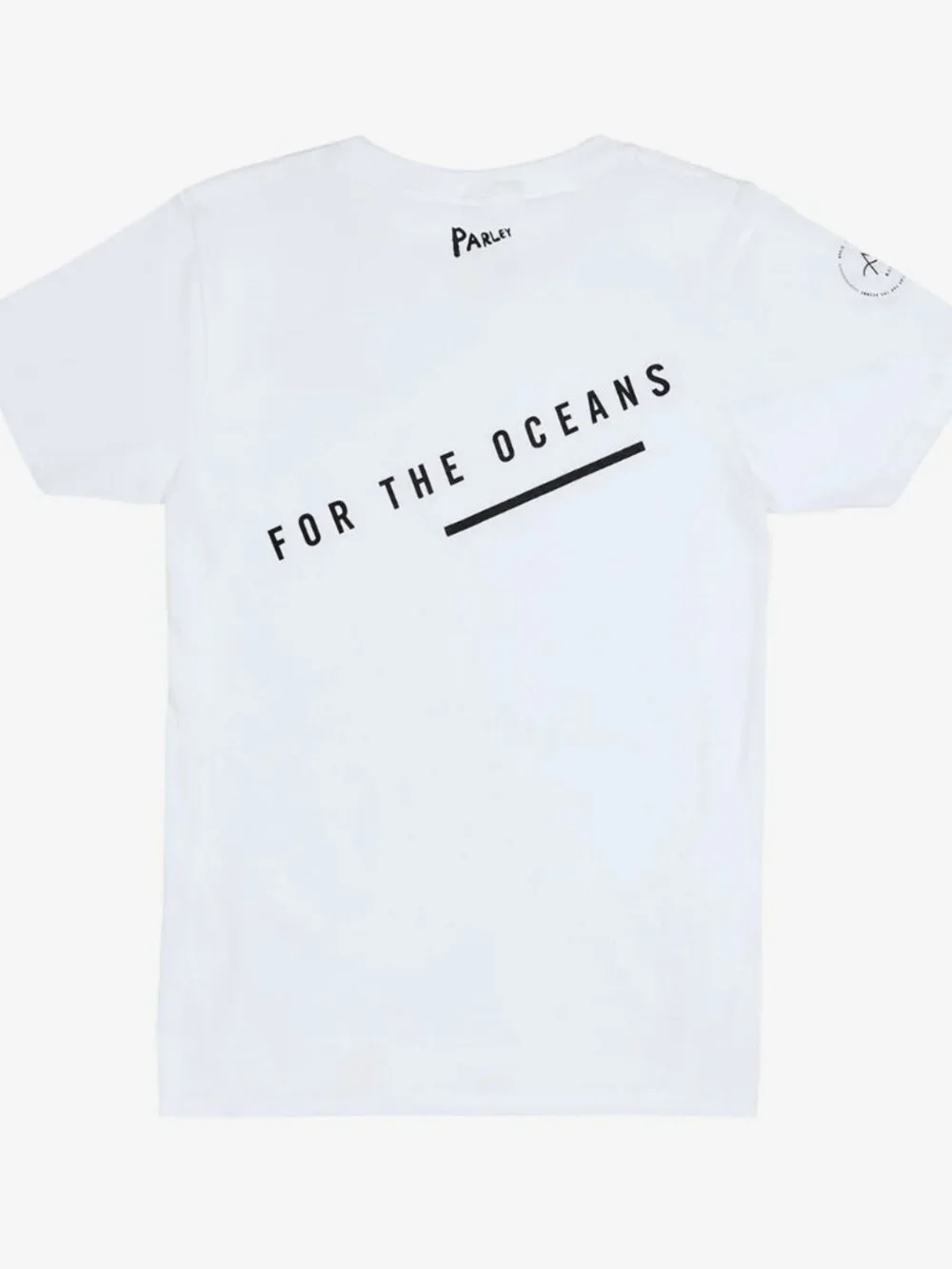 New Parley For the Oceans Adidas White Short Sleeve Graphic Tee Unisex Size XS