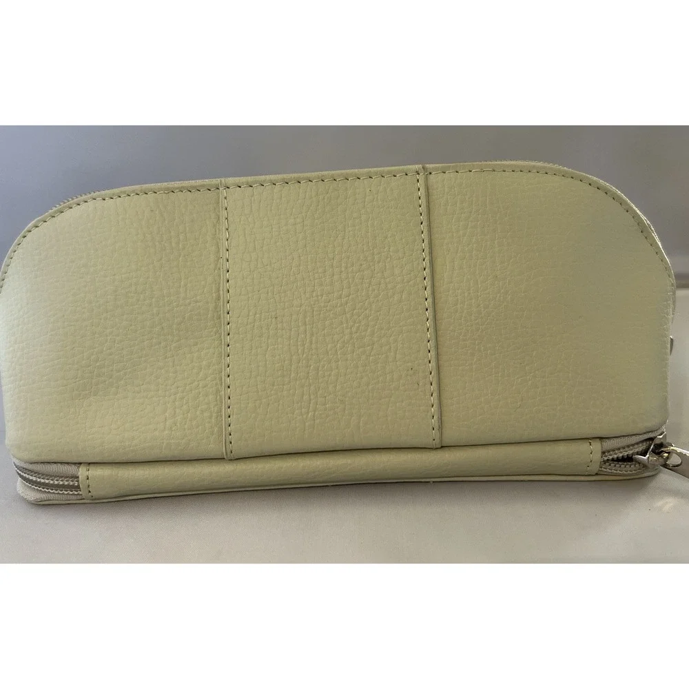 Morelle & Co. Green Jewelry  Bag & Mirror