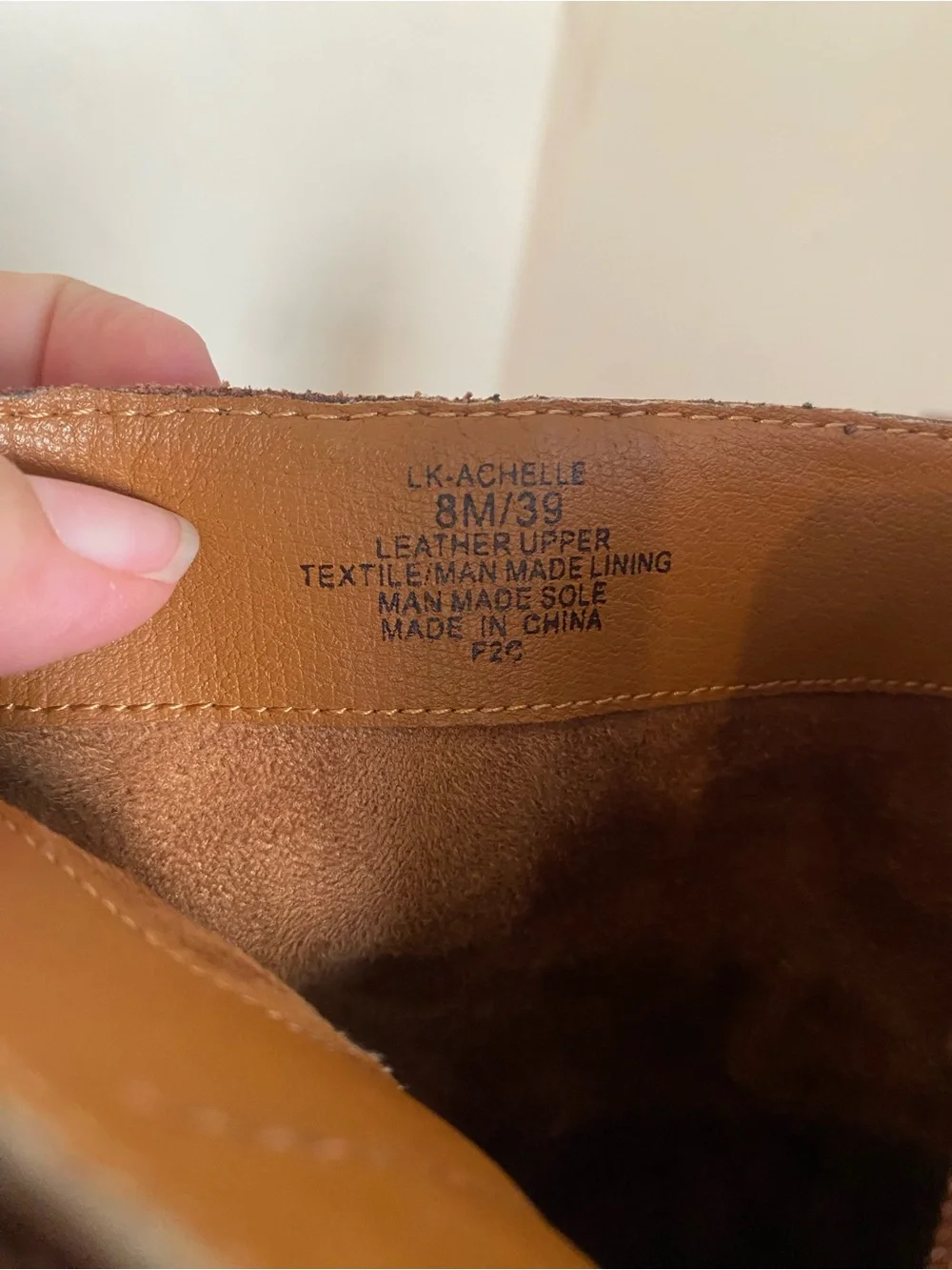 Lucky Brand Women's Brown Leather Block Heel Ankle Boots Achelle Size 8 Booties