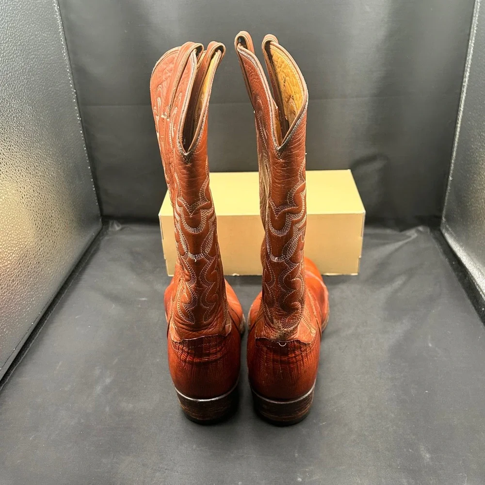 Justin Boots block western will