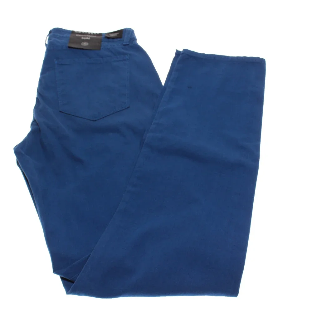 Monfrere NWT 5 Pocket Jeans Size 30 US Slim Fit Brando Blue Cotton Blend