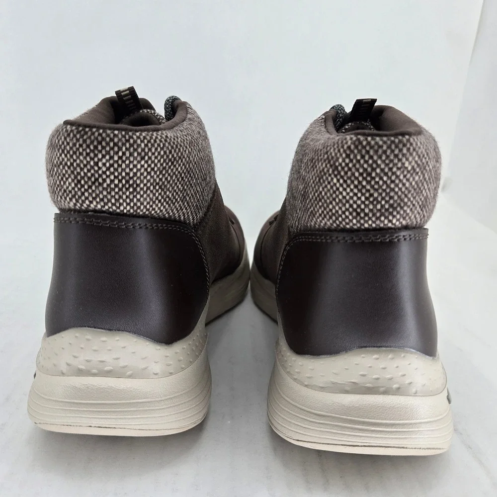 Skechers Arch Fit Extraordinary 167324 Chocolate Brown Suede‎ Boots Womens 10