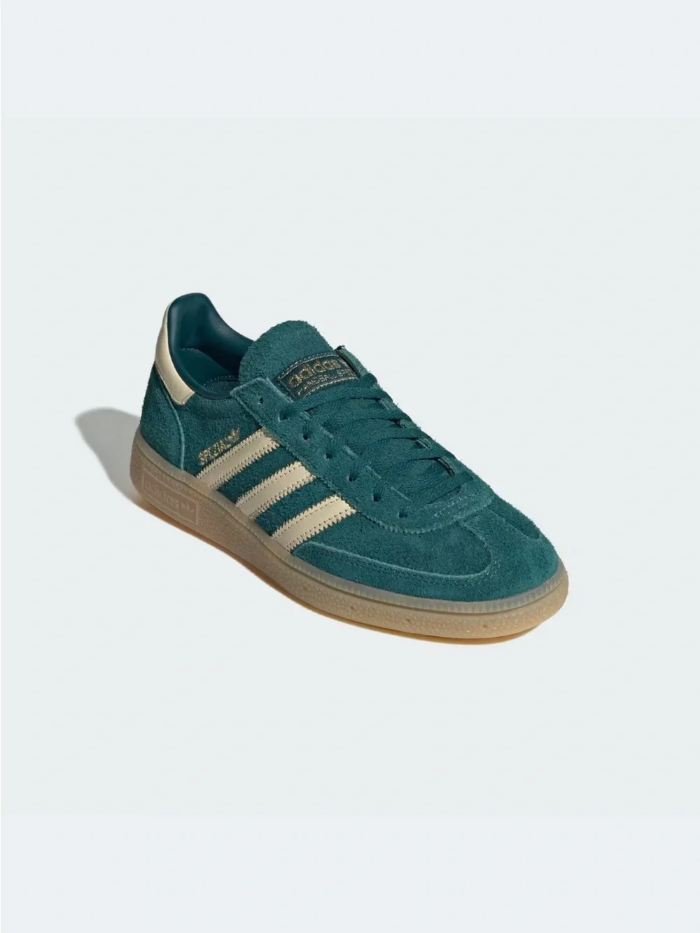 adidas green suede