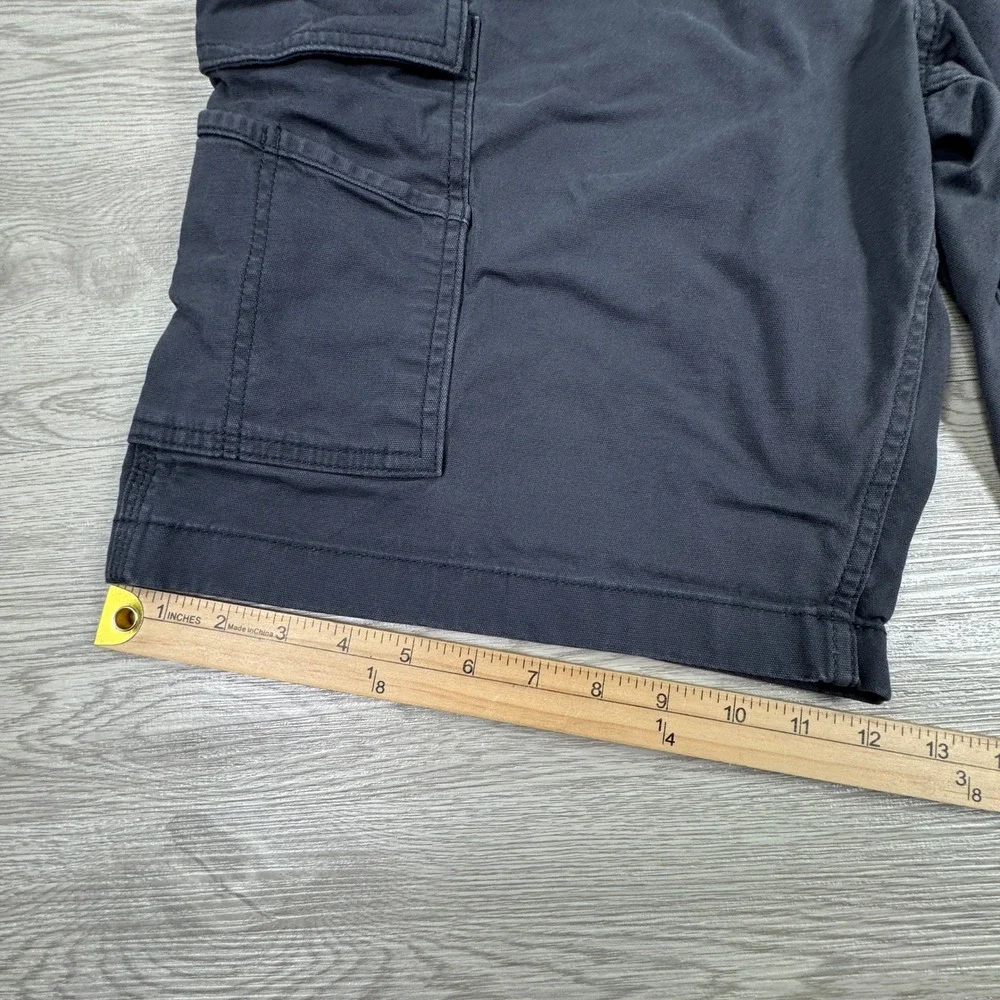 Carhartt Men's Cargo Shorts Rugged Flex Canvas Relaxed Fit Gray Size 42 Workwear