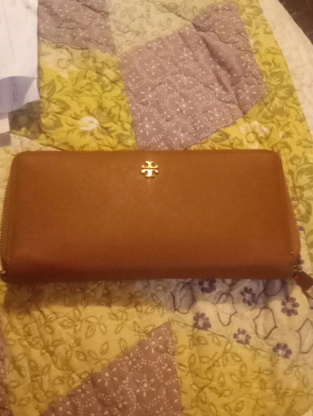 Tory Burch saffiano leather