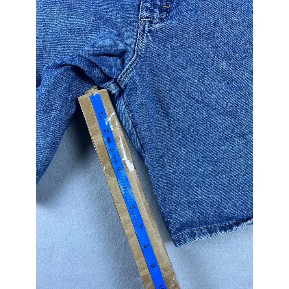 Vintage Wrangler Denim Shorts Mens 36 Blue Medium Wash Classic Leisure Jorts