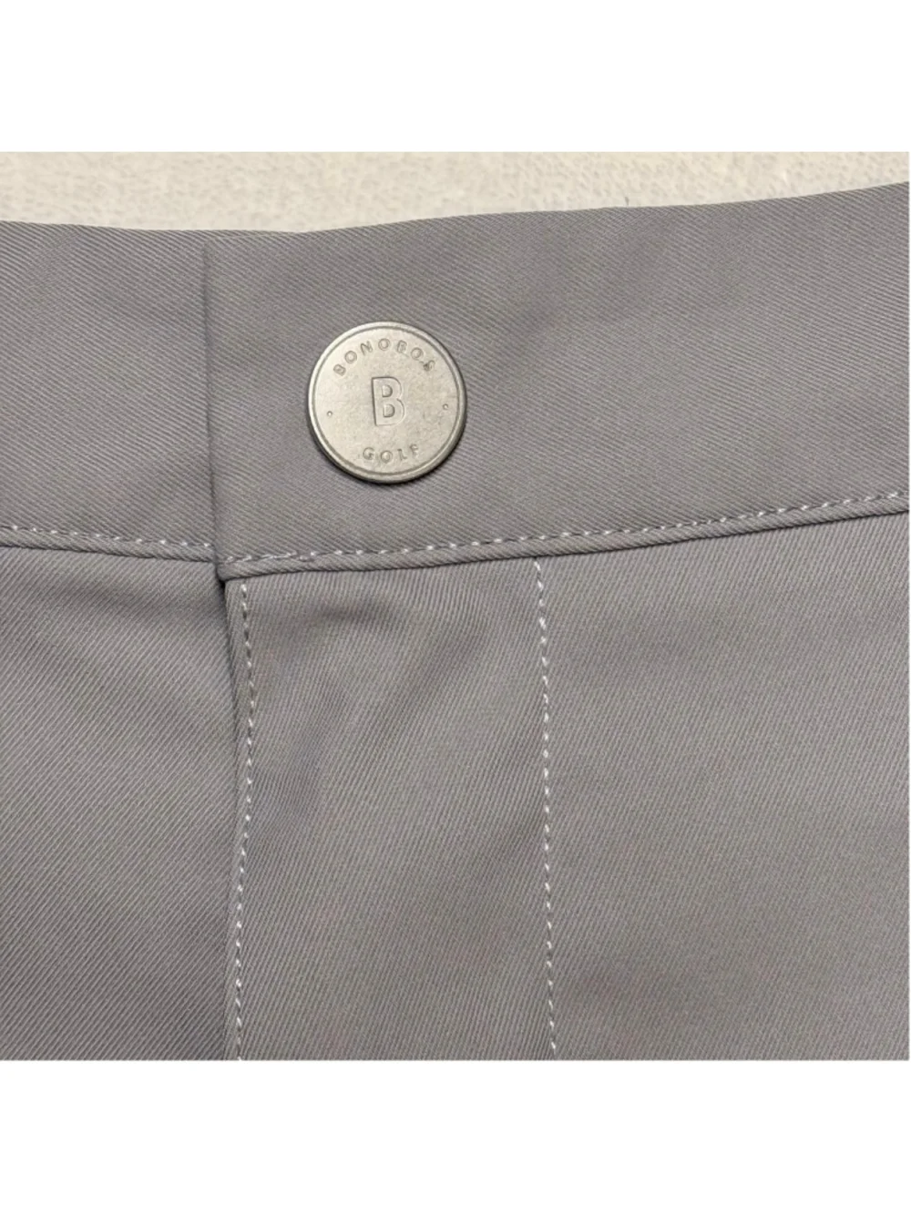 Men's‎ Bonobos Golf Gray Flat Front Shorts Waist 40