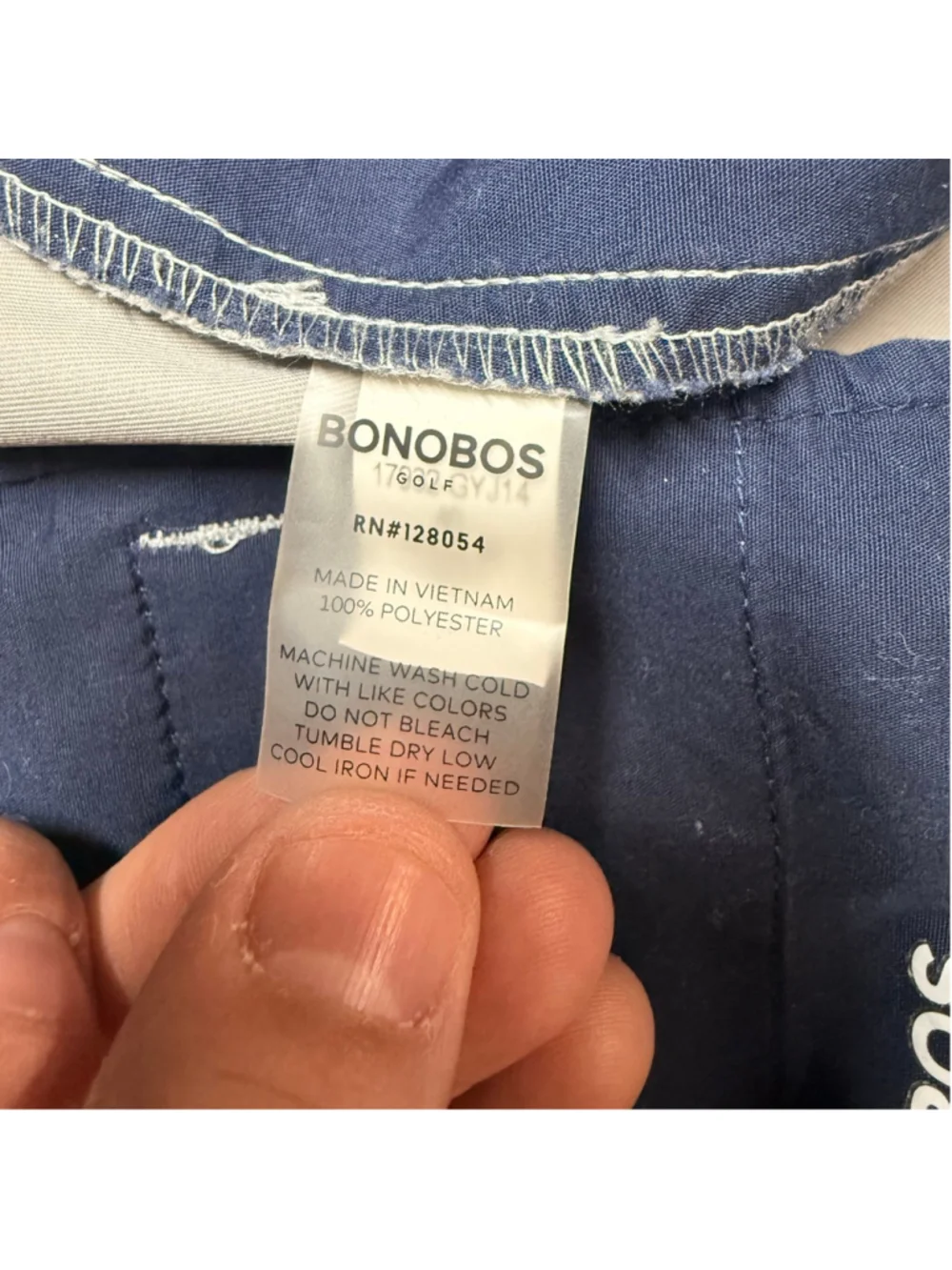 Men's‎ Bonobos Golf Gray Flat Front Shorts Waist 40