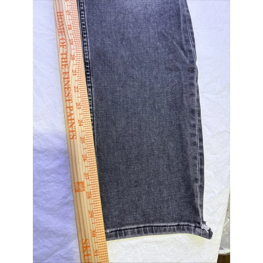 Rag & Bone Jeans Men's 32X32 Black BLACK  Fit 2  Slim Button ZIP