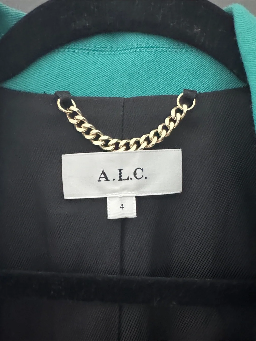 A.L.C. single button