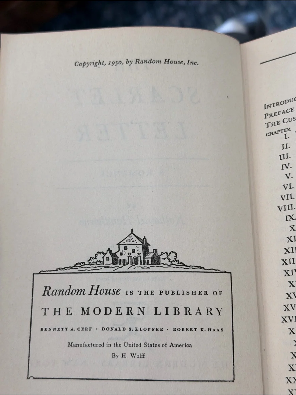 Vintage 1950 hardback