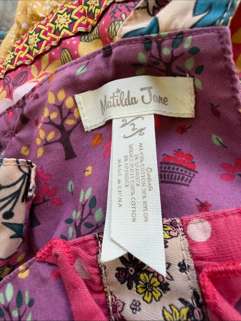 Matilda Jane cotton blend