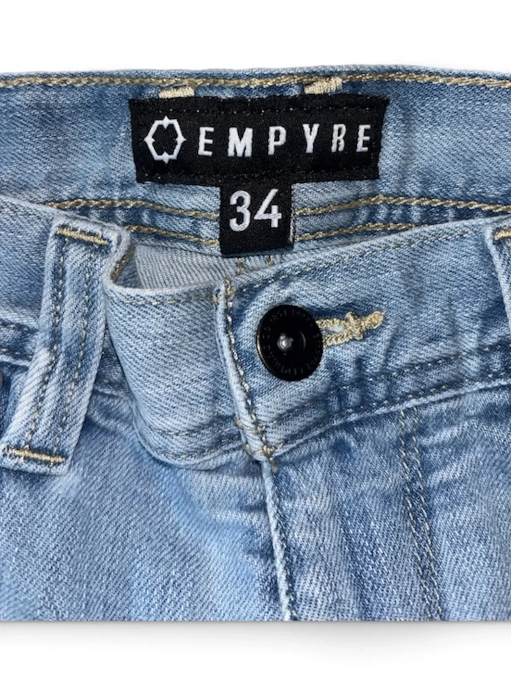 Empyre Verge Distressed Skinny Jeans Size 34