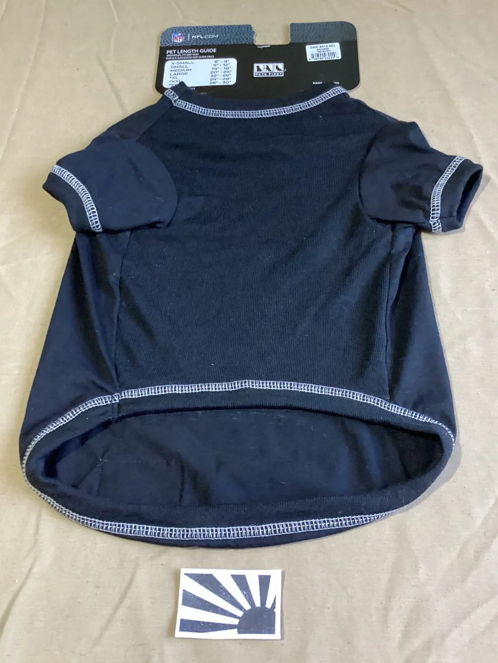 Pets First poly comfy label