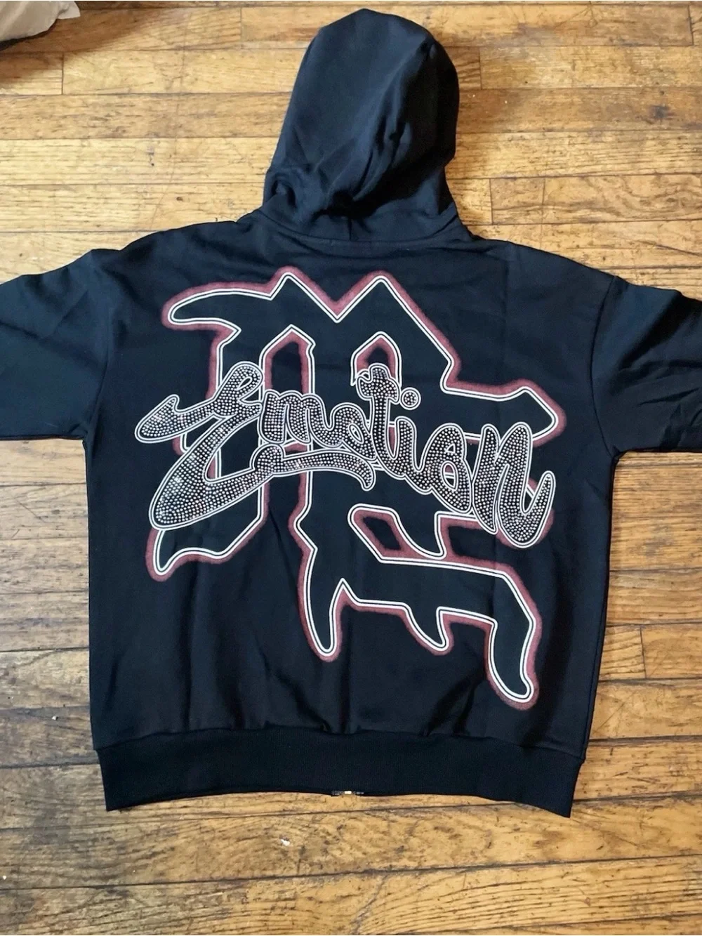 N/A black zip