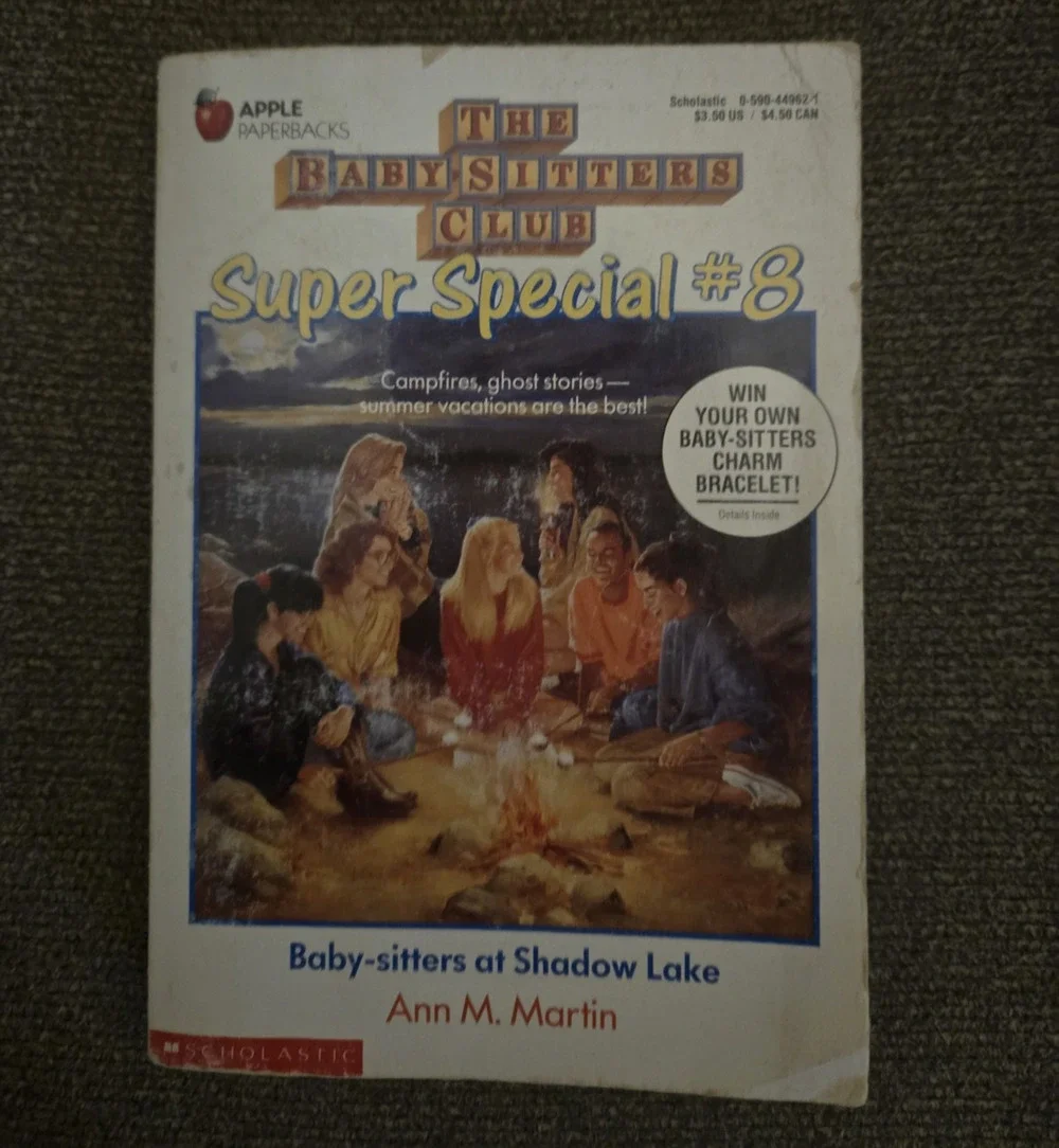 Baby-Sitters Club Super Special #8 Baby-Sitters at Shadow Lake PB Ann M. Martin