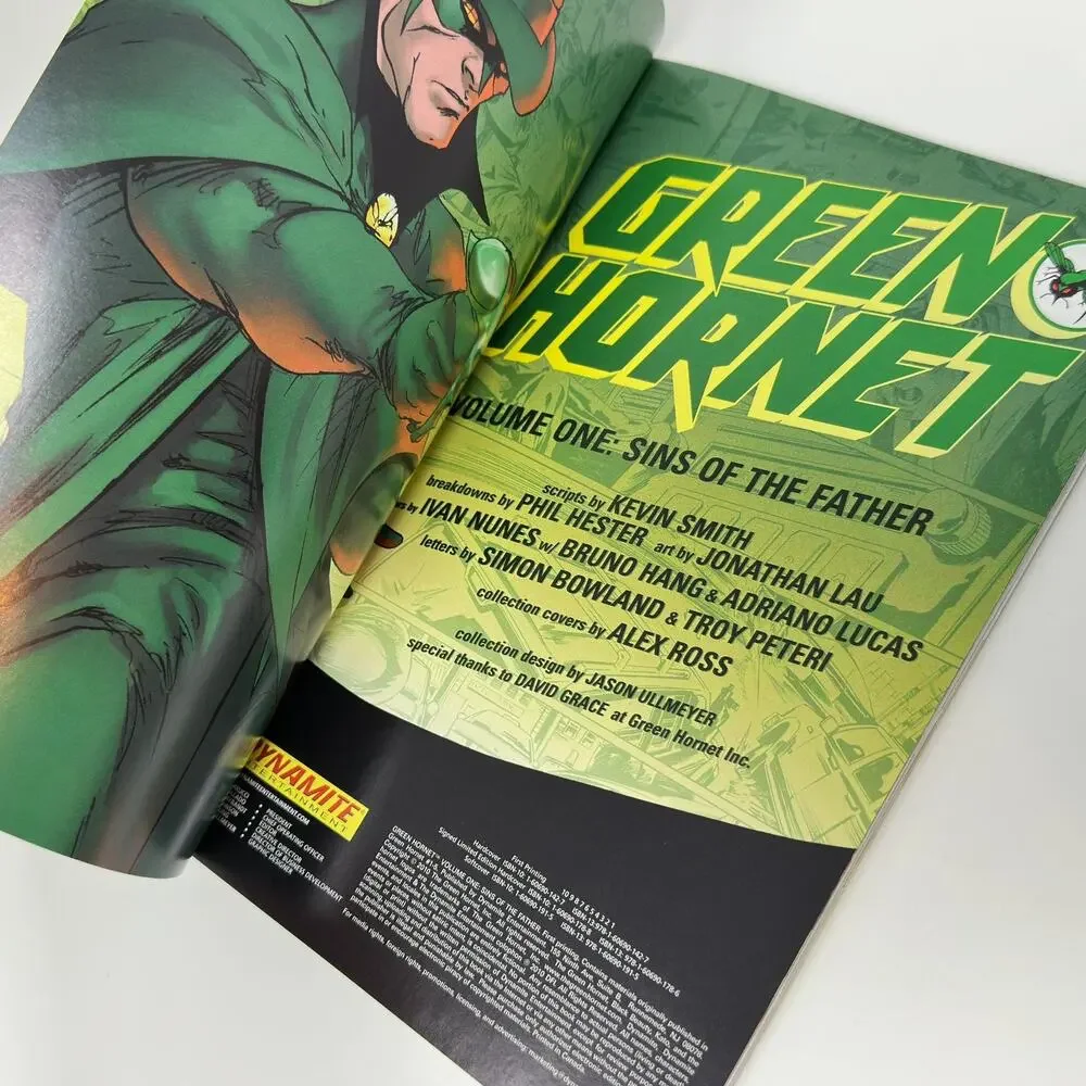 Green Hornet Vol 1 Sins of the Father Kevin Smith Trade Paperback TPB Dynamite
