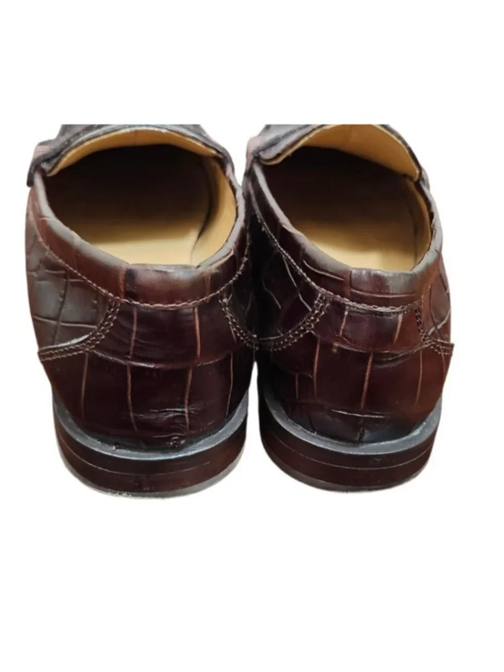 Madewell croc embossed