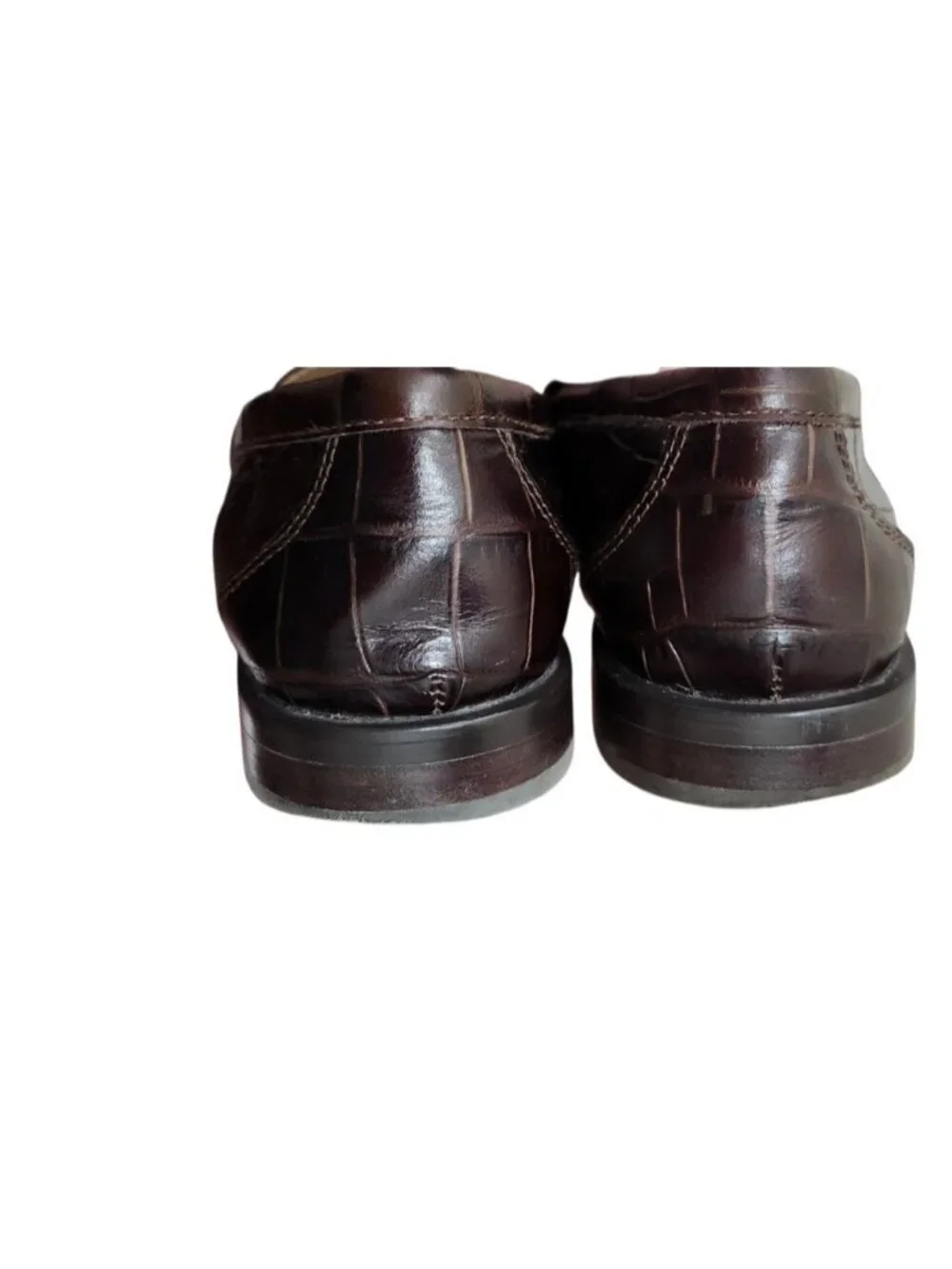Madewell croc embossed