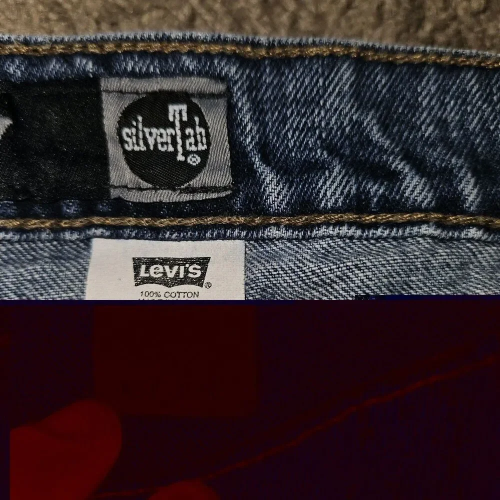 Levis hem distressing