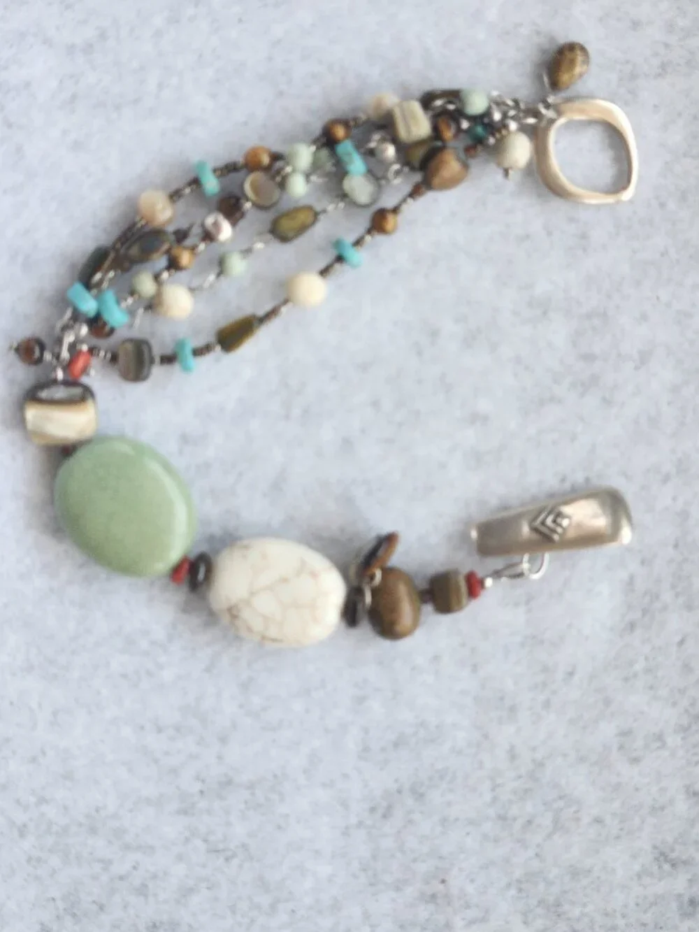 Silpada multi stone