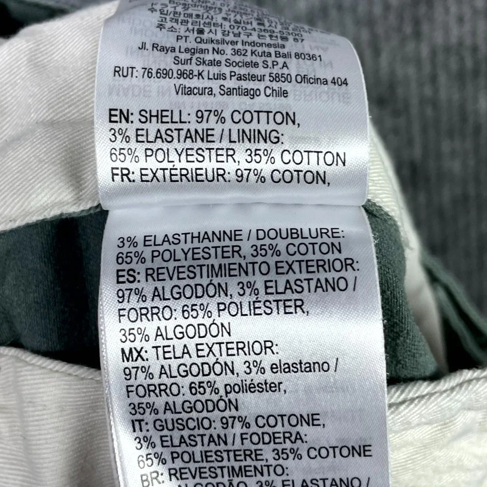 Quiksilver description may