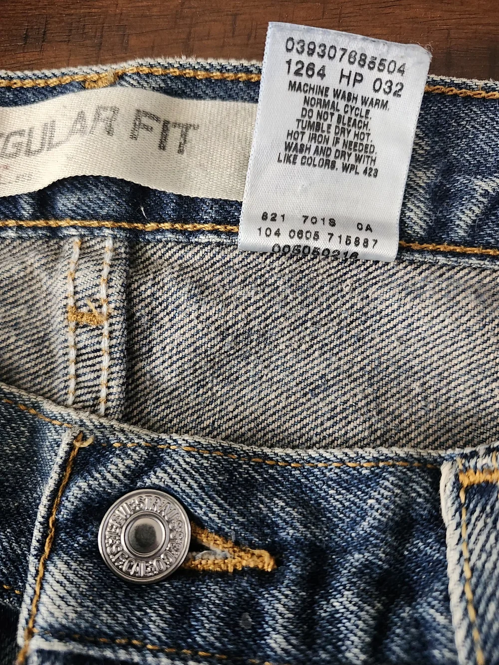 Levi 501 Jeans Distressed 34x30